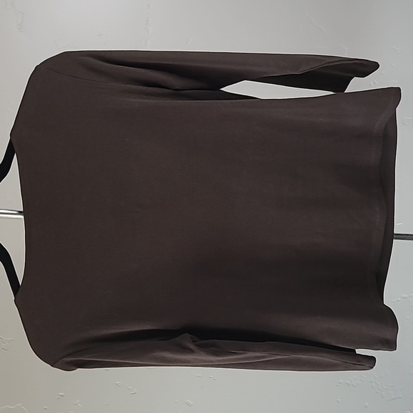 Michael Kors top with leather buckle, Size L - Picture 4 of 6